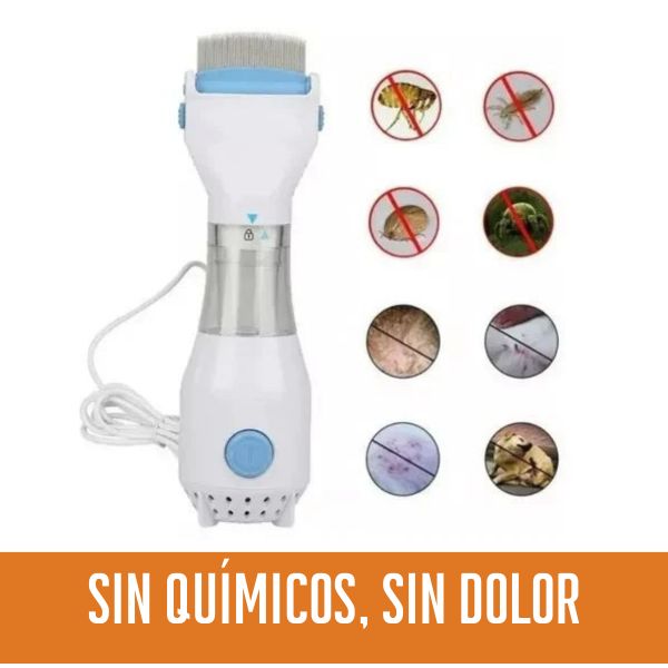 Peine Eléctrico Saca Piojos