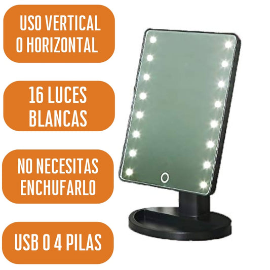 Espejo LED HD
