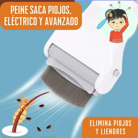 Peine Eléctrico Saca Piojos