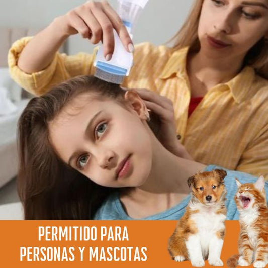 Peine Eléctrico Saca Piojos